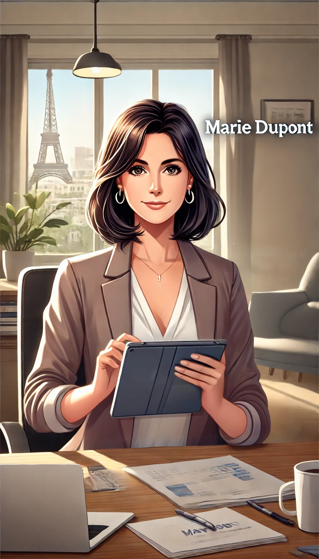 persona-marie-dupont Persona fictif Marie DUPONT une femme directrice de marketing de trente cinq ans