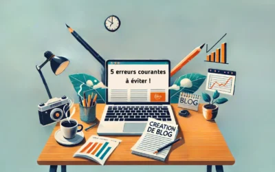 Création de blog : 5 erreurs courantes à éviter !